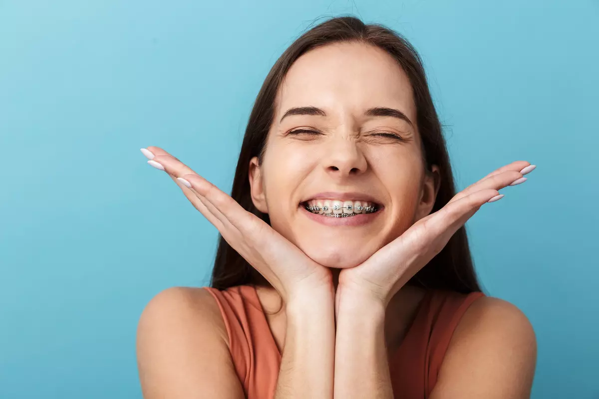Traditional Braces Treatment Background